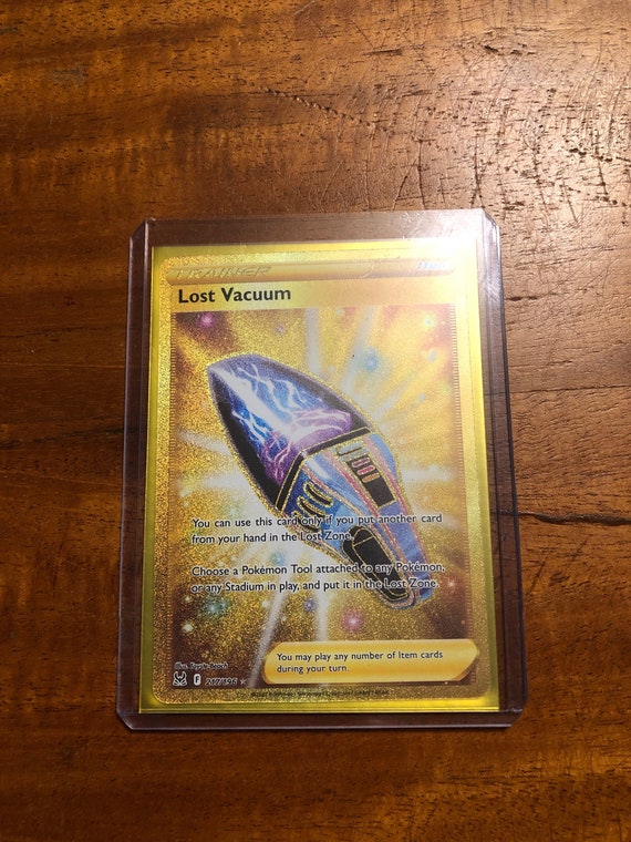 Lost Vacuum Gold Secret Rare 217/196 Lost Origin Pokmon - Etsy Lost Vacuum Gold Secret Rare 217/196 Lost Origin Pokmon - Etsy
