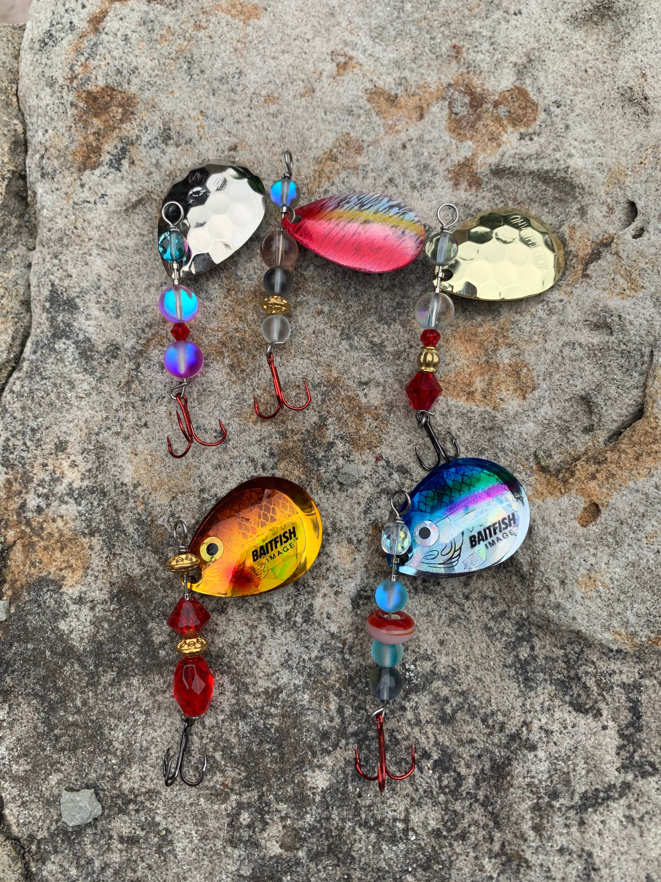 5 Pack of VaLure Trout Spinners Etsy