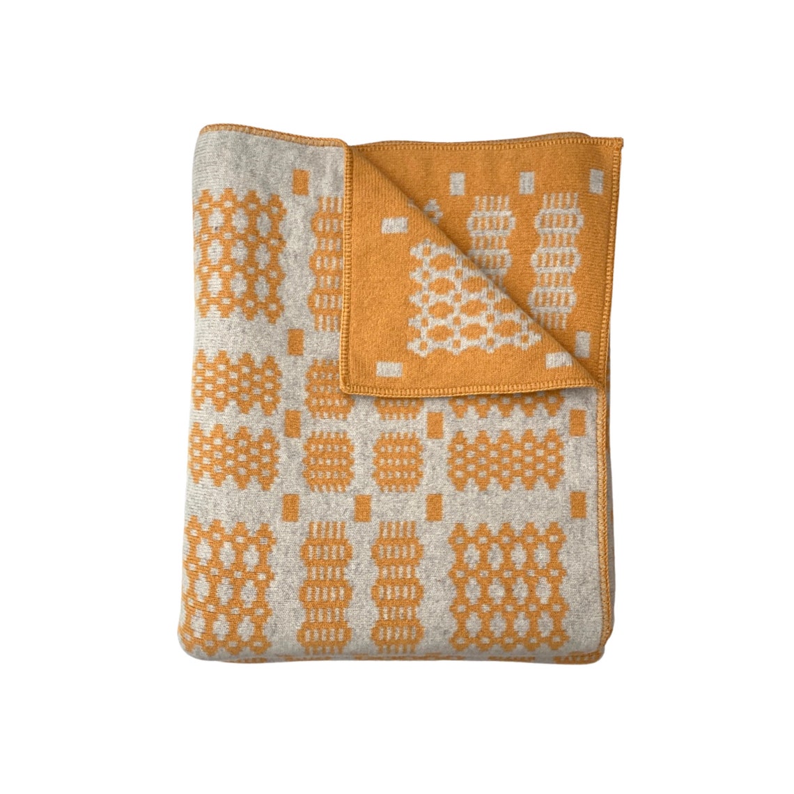 Woollen 'Heulwen/Sunshine' Blanket Welsh Caernarfon Etsy