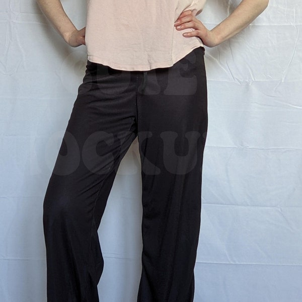 Women's Pajama Pants Mockup | PJ Pants Mock Up | Womens Sweatpants | Model Mock | AOP Womens Pants | Joggers Mockup | Lounge Pants Mockup