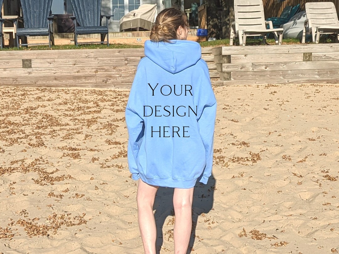 Racing All Over Print Zip Up Hoodie Carolina Blue