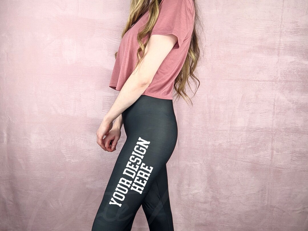 Spandex Leggings Mockup Generic Brand Leggings Mockup Colorway Women's