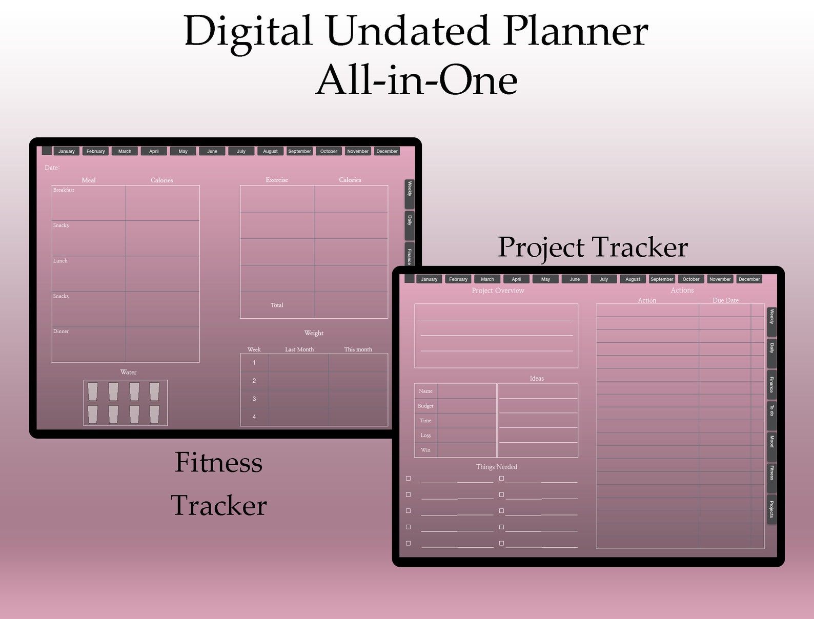 Goodnotes Template Goodnotes Planner Monthly Digital Planner Etsy Goodnotes Template Goodnotes Planner Monthly Digital Planner Etsy