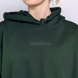 trendy optimistic hoodie | aesthetic hoodie, oversized hoodie, sweatshirt women trendy, hoodies and sweatshirts, hoodies for women aesthetic