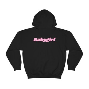 babygirl hoodie | babygirl aesthetic, brown hoodie, babygirl sweatshirt, sweatshirt women trendy, baby girl hoodie, babygirl sweater image 3