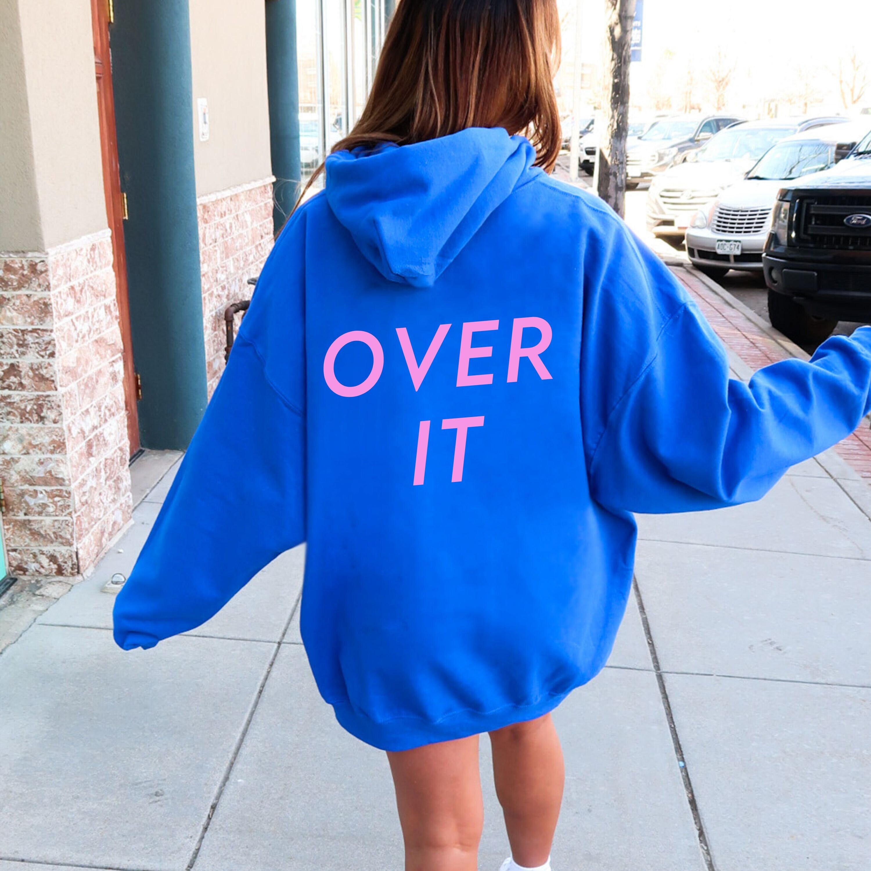 Over it hoodie hot sale