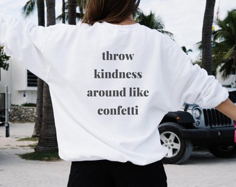 kindness crewneck | trendy women's sweatshirt, aesthetic crewneck sweatshirt, trendy hoody, cute hoodies, trendy hoodie