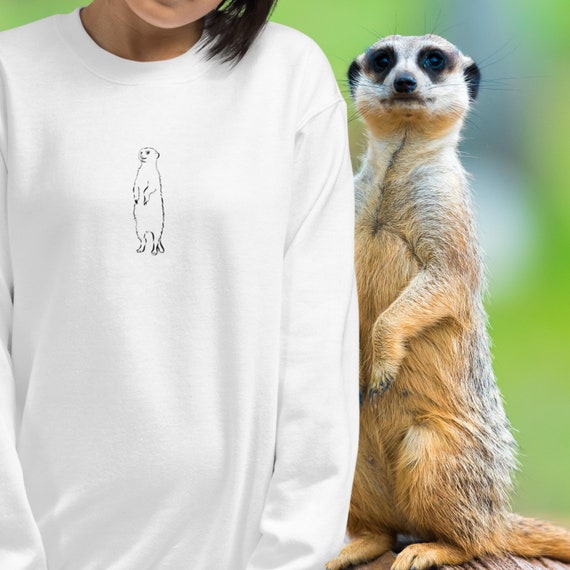 Meerkat sweatshirt Clearance