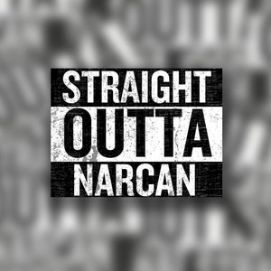 Straight Outta Narcan | Sticker | Funny EMS Sticker | Medical | EMT Rn Paramedic Doctor RPh Lpn Hospital First Responder