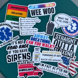 Got Rosc? | Funny EMS Sticker | Medical | EMT Rn Paramedic Firefighter ...