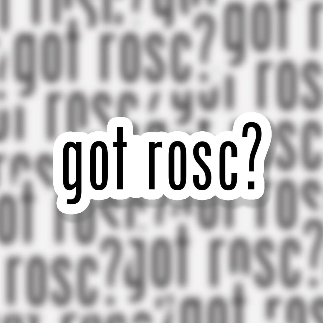 Got Rosc? | Funny EMS Sticker | Medical | EMT Rn Paramedic Firefighter ...