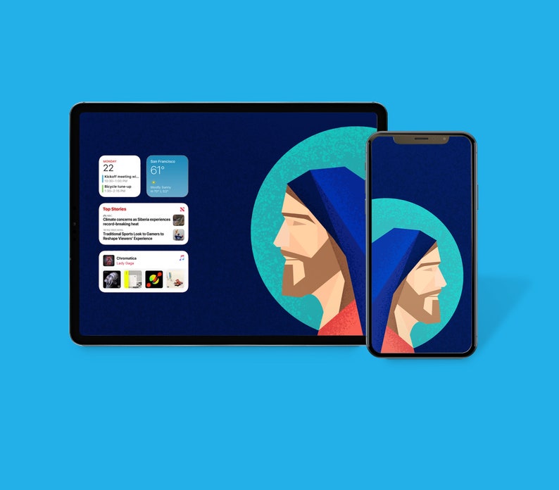 Jesus Portrait Illustration Jesus Smiles Catholic Printable Wall Art