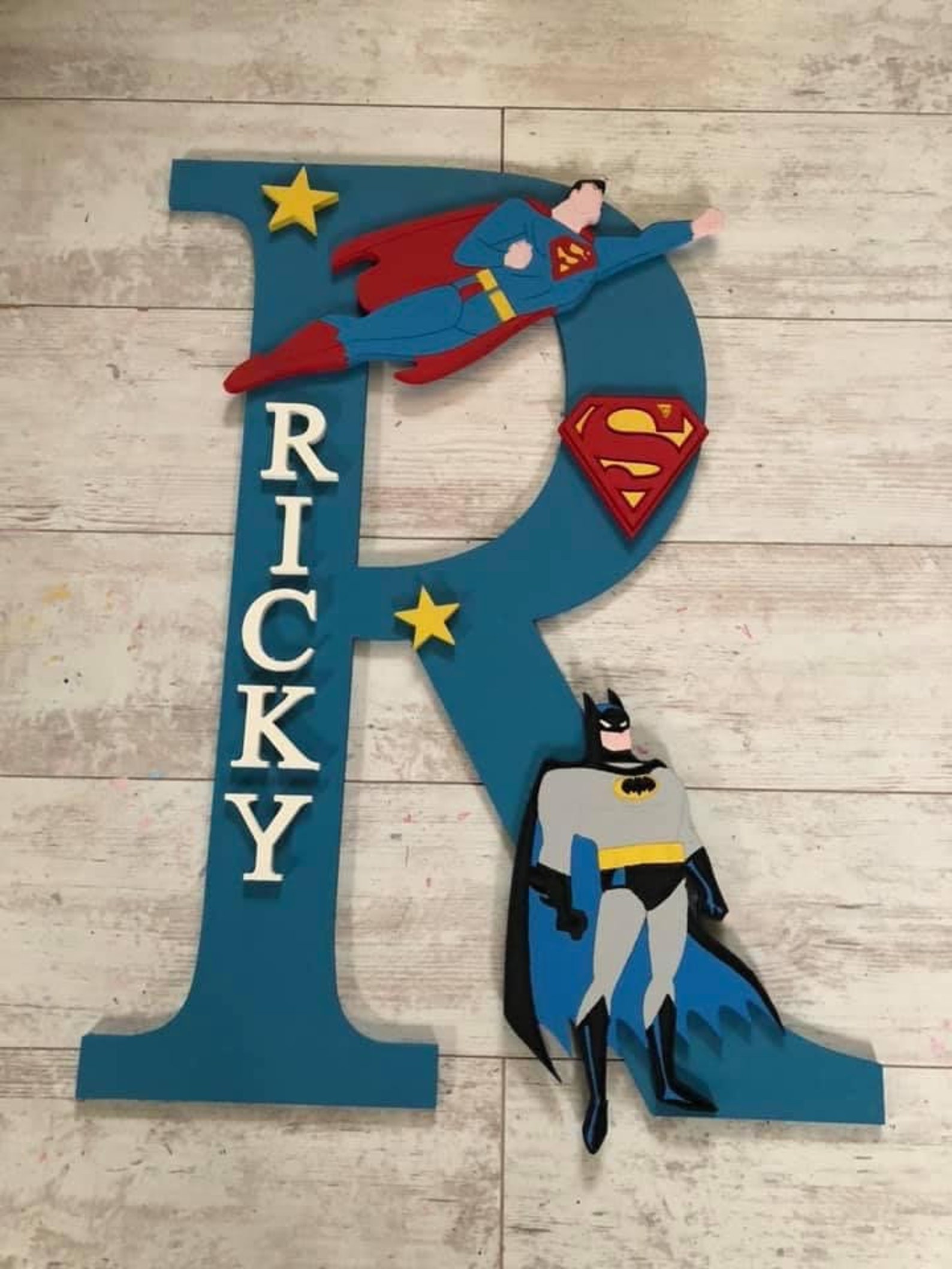 Marvel Wall Letters Etsy