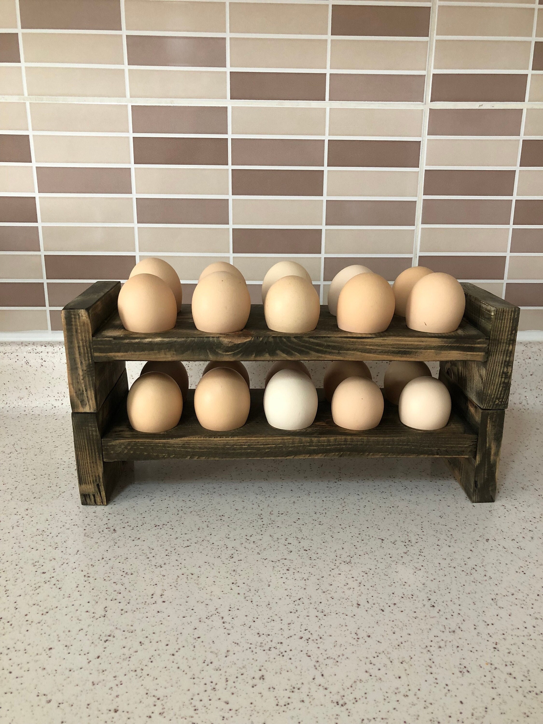 30 Countertop Egg Holder, Egg Skelter, Farm Fresh Egg Shelf, Egg Storage,  Rustic Egg Holder, Handmade Wood Egg Holder, Chicken Egg Holder -  UK