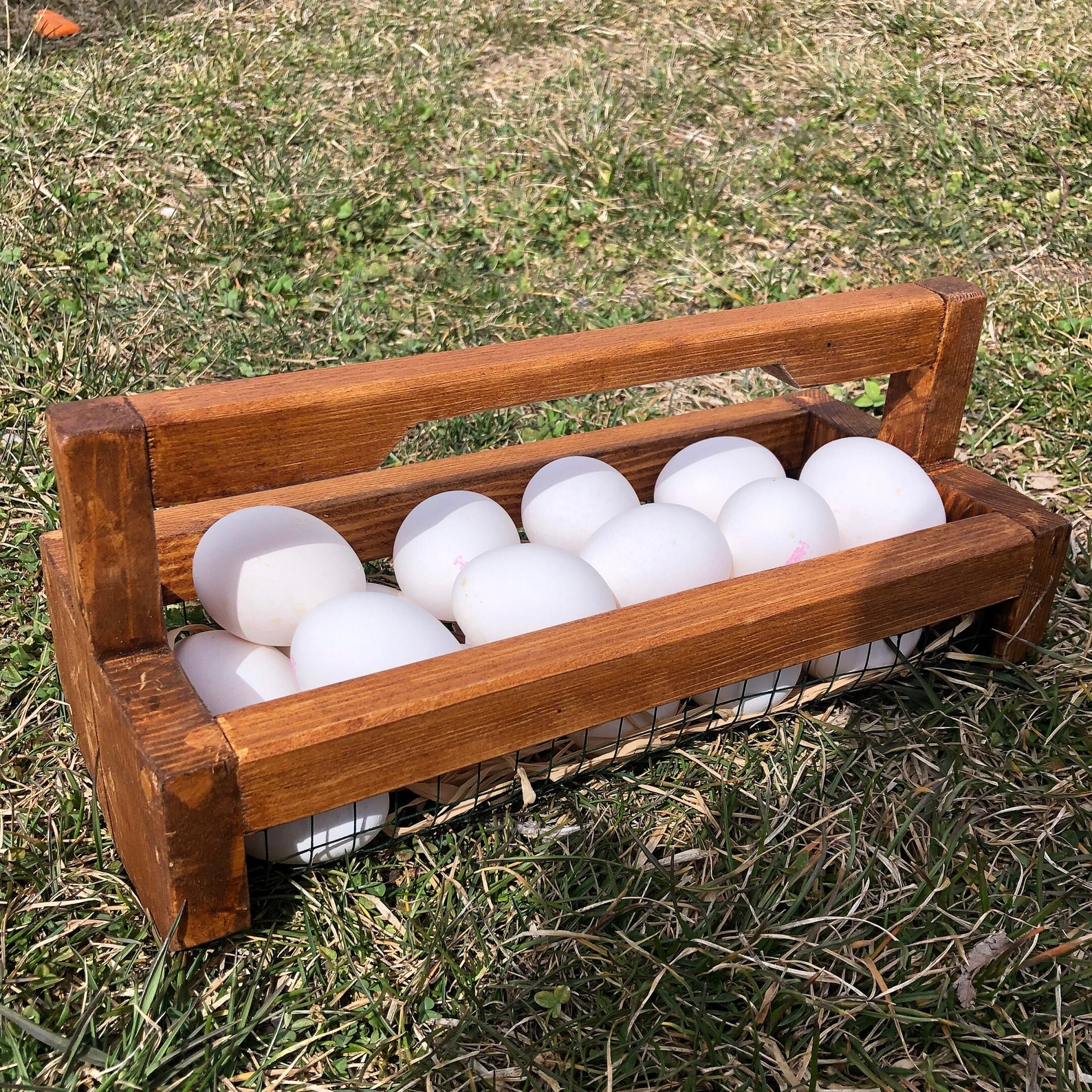 Personalised Egg Collection Basket Fresh Egg Basket Garden Etsy