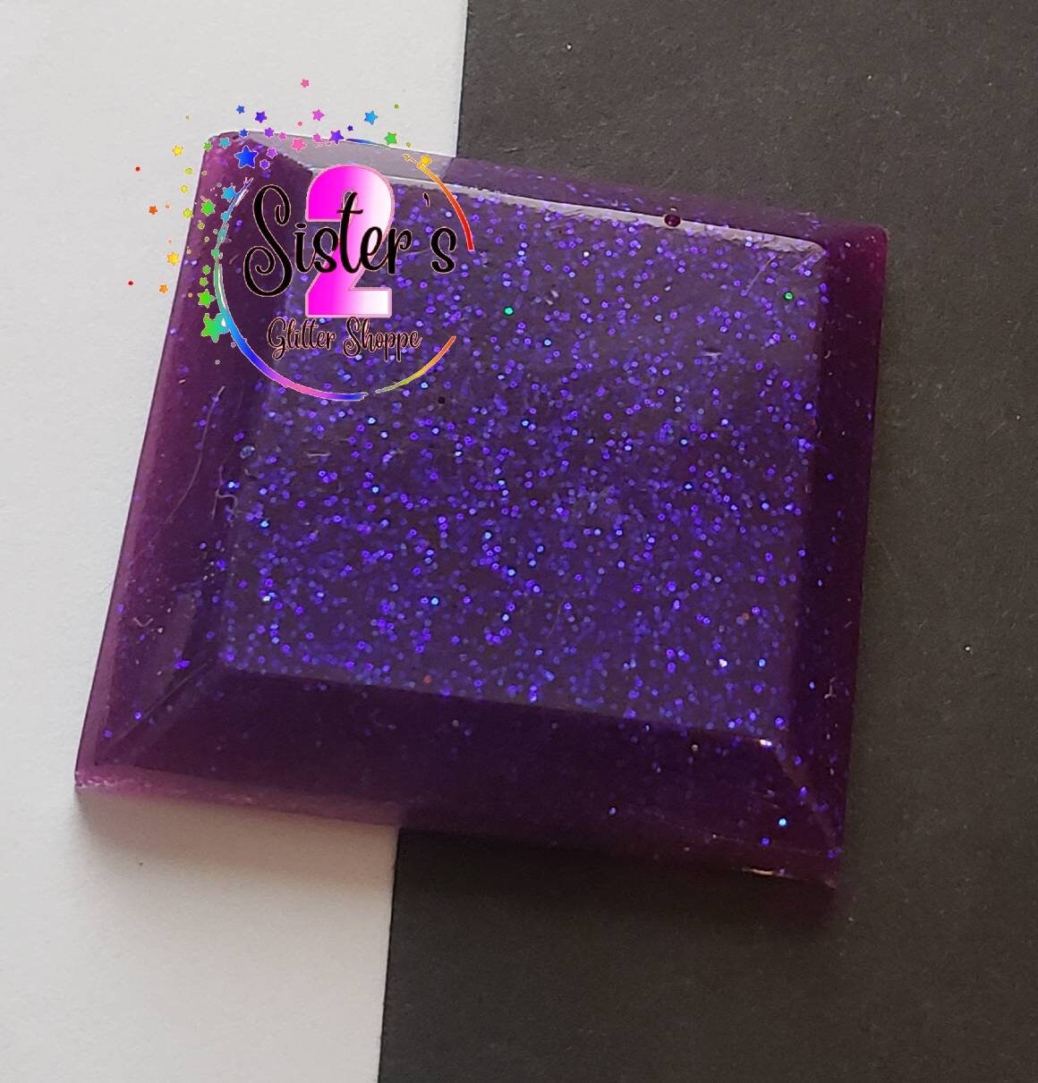 Fine: 2oz Glow in Dark Glitter - Ube Cake