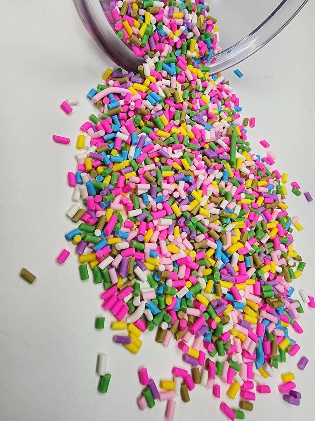 Funfetti, Polymers Clay Colored Sprinkles, 5oz Bag or 1oz Bag Etsy