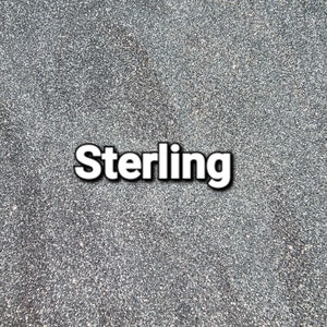Sterling silver, silver glitter, Polyester Glitter, ultra fine glitter, 2oz bag