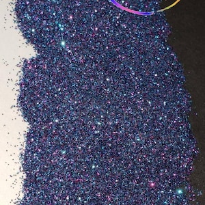 Ursula, blue purple glitter, Polyester Glitter, ultra fine glitter, 2 oz bag