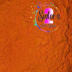 Cheeto dust, orange mica powder, mica powder,  5 gram container