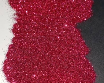 Bittersweet, dark pink glitter, Polyester Glitter, ultra fine glitter, 2oz bag