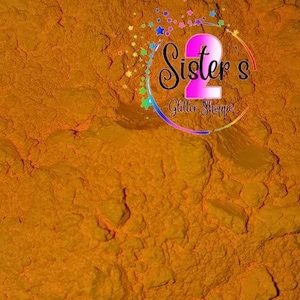 Nacho cheese, orange mica powder, mica powder,  5 gram container