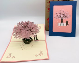 3D Pop Up Card | Cherry Blossom