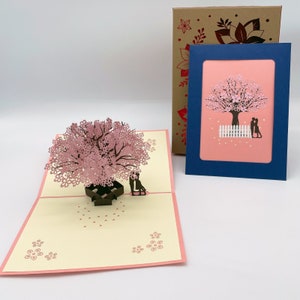 3D Pop Up Card | Cherry Blossom