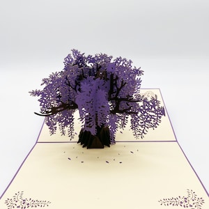 3D Pop Up Card | Violet Sakura