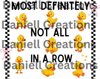 Kindergarten Crew Definitely Not In a Row PNG File