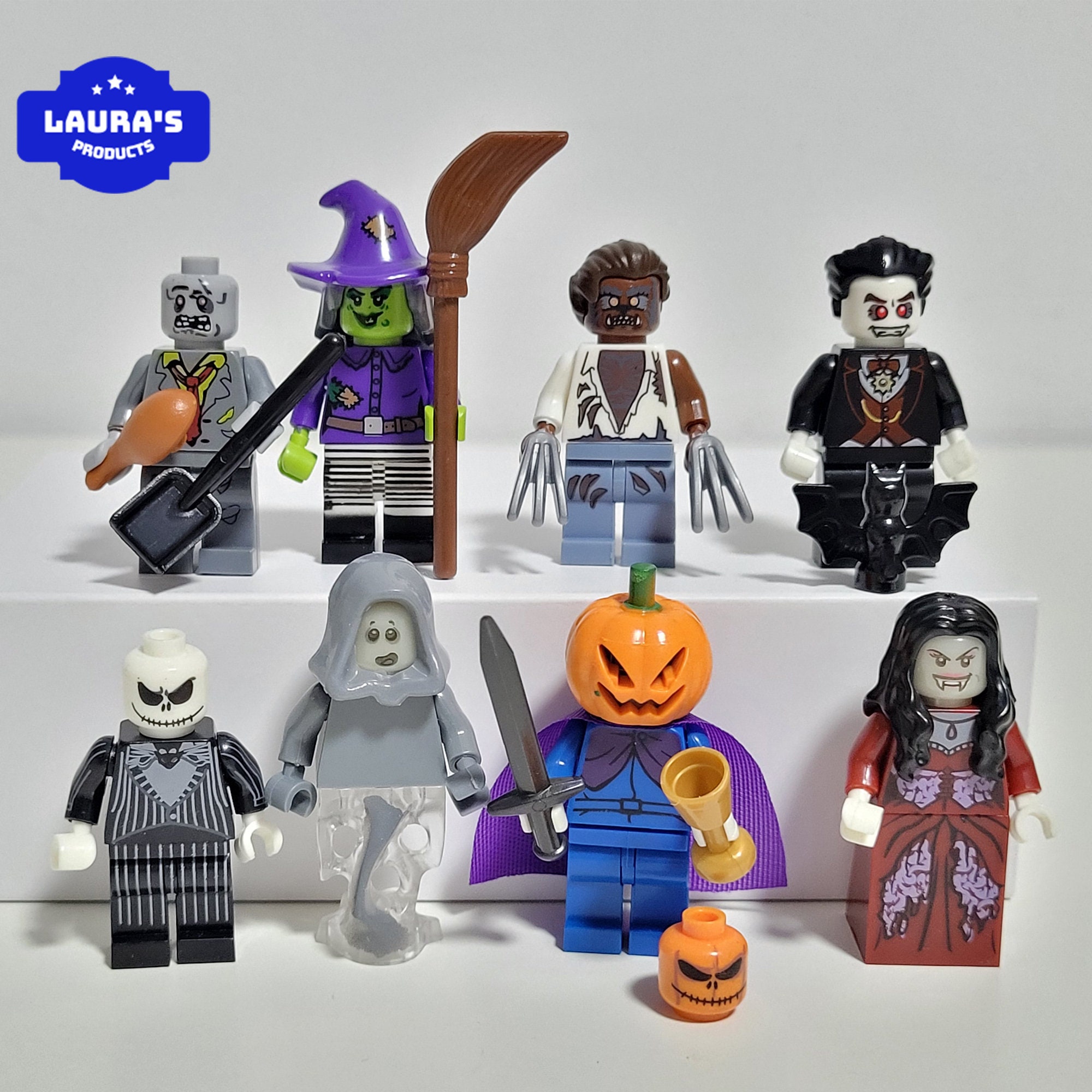 8 Halloween Horror Inspired Figures Etsy