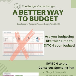 Conscious Spending Plan Budget / Budget Planner / Budget Etsy