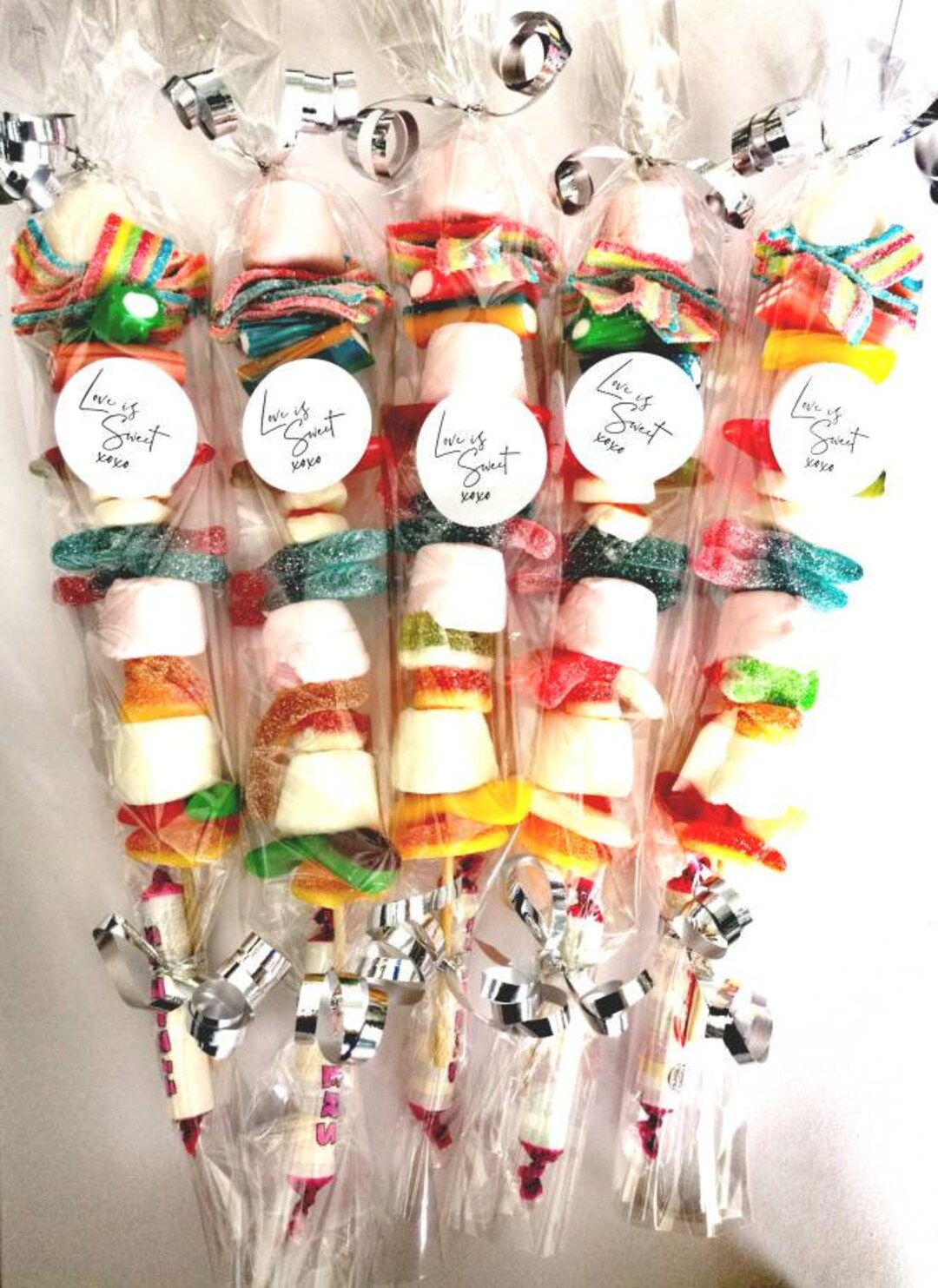 5x Sweet Kebabs/ Party Favours/ Party Bag Alternative/wedding Favours