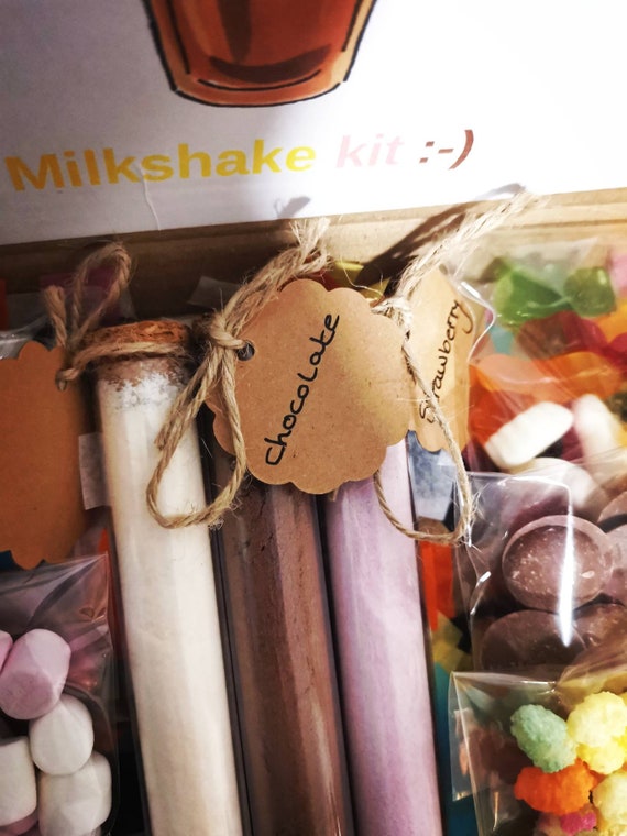 Milkshake Set/letter Box Gift Set/kids Milkshake Set/dry January