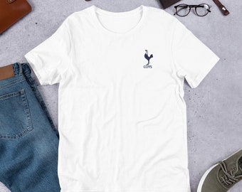 COYS Tottenham Hotspurs Insignia bordada Camiseta // Para Hombres Para Mujeres