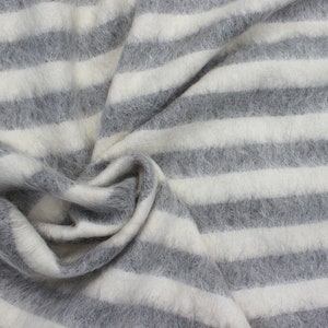 Wool Fabric, Striped Fabric, Fabric by the Yard, Fabric for coats and cardigans, Wool Fabric for Clothing, Wool Fabric Sample, Winter Fabric