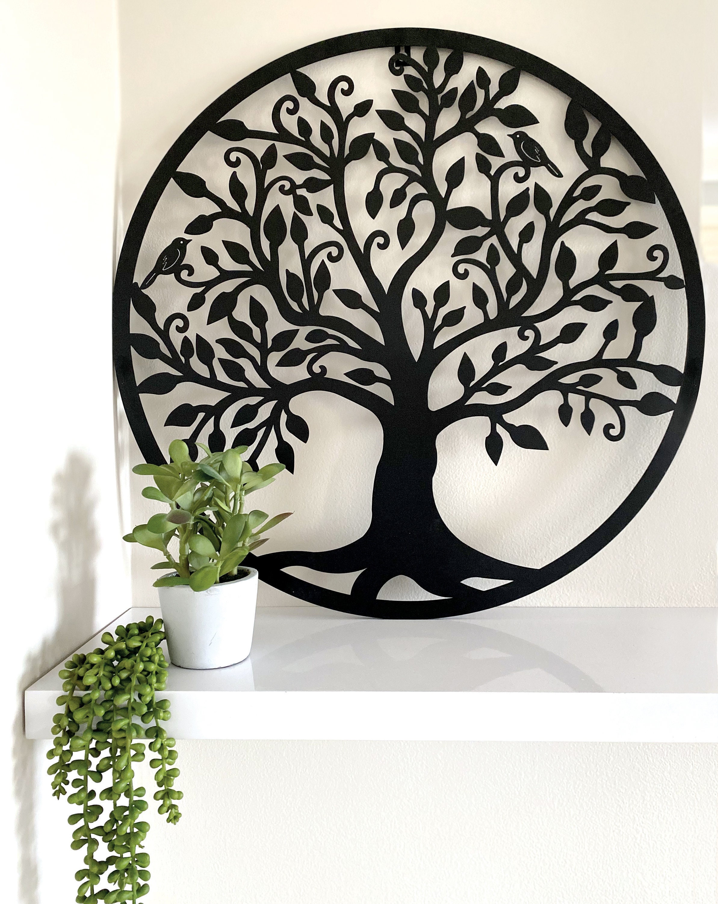 Tree Of Life Metal Wall Art Etsy