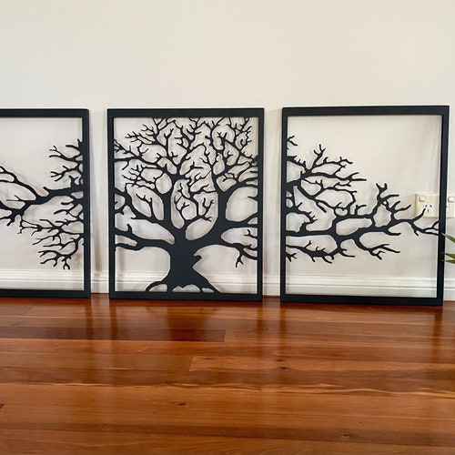 Tree of Life Metal Wall Art Metal Wall Decor Tree of Life 3 Etsy