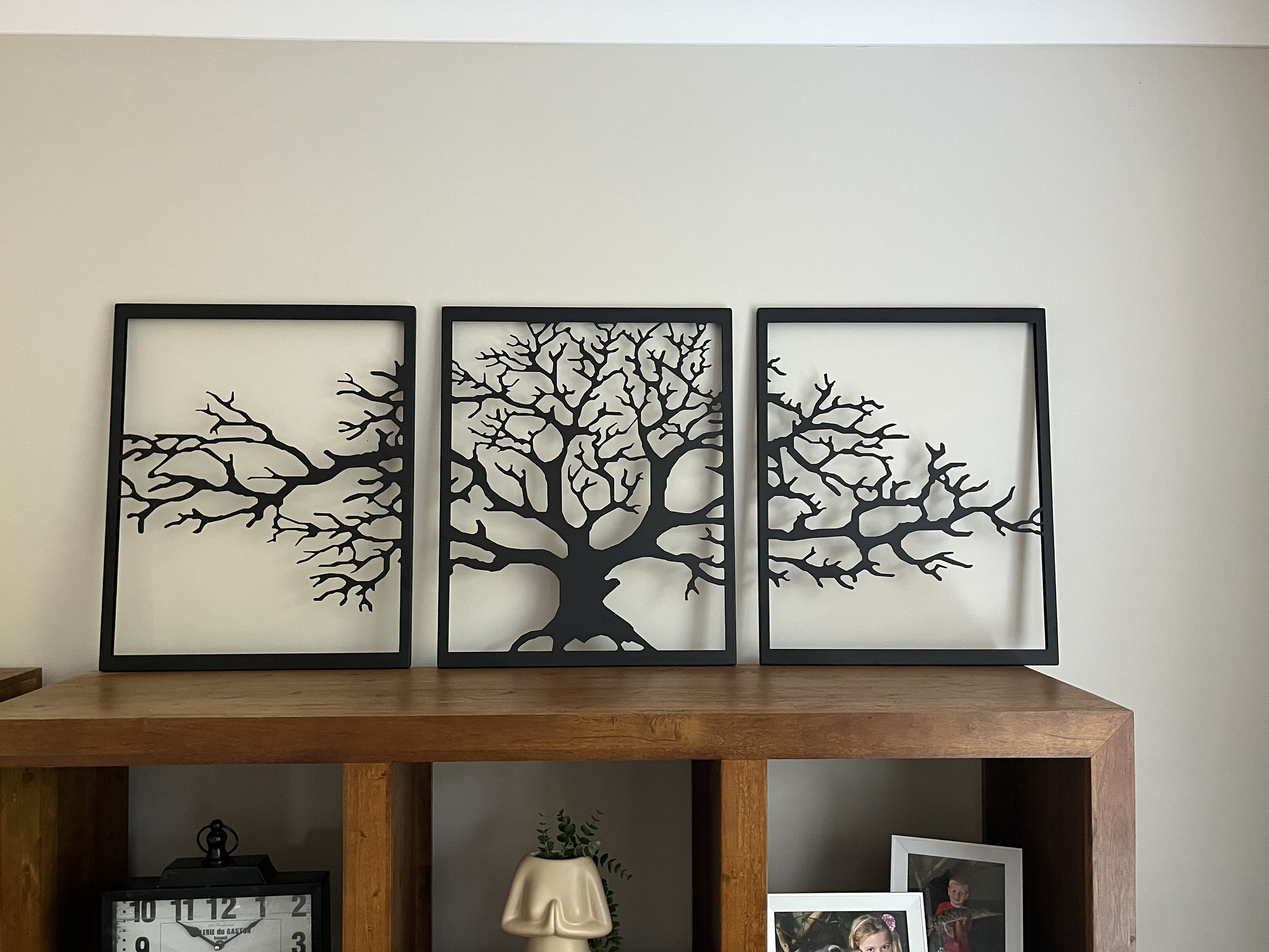 Tree of Life Metal Wall Art, Metal Wall Decor, Tree of Life 3 Panels