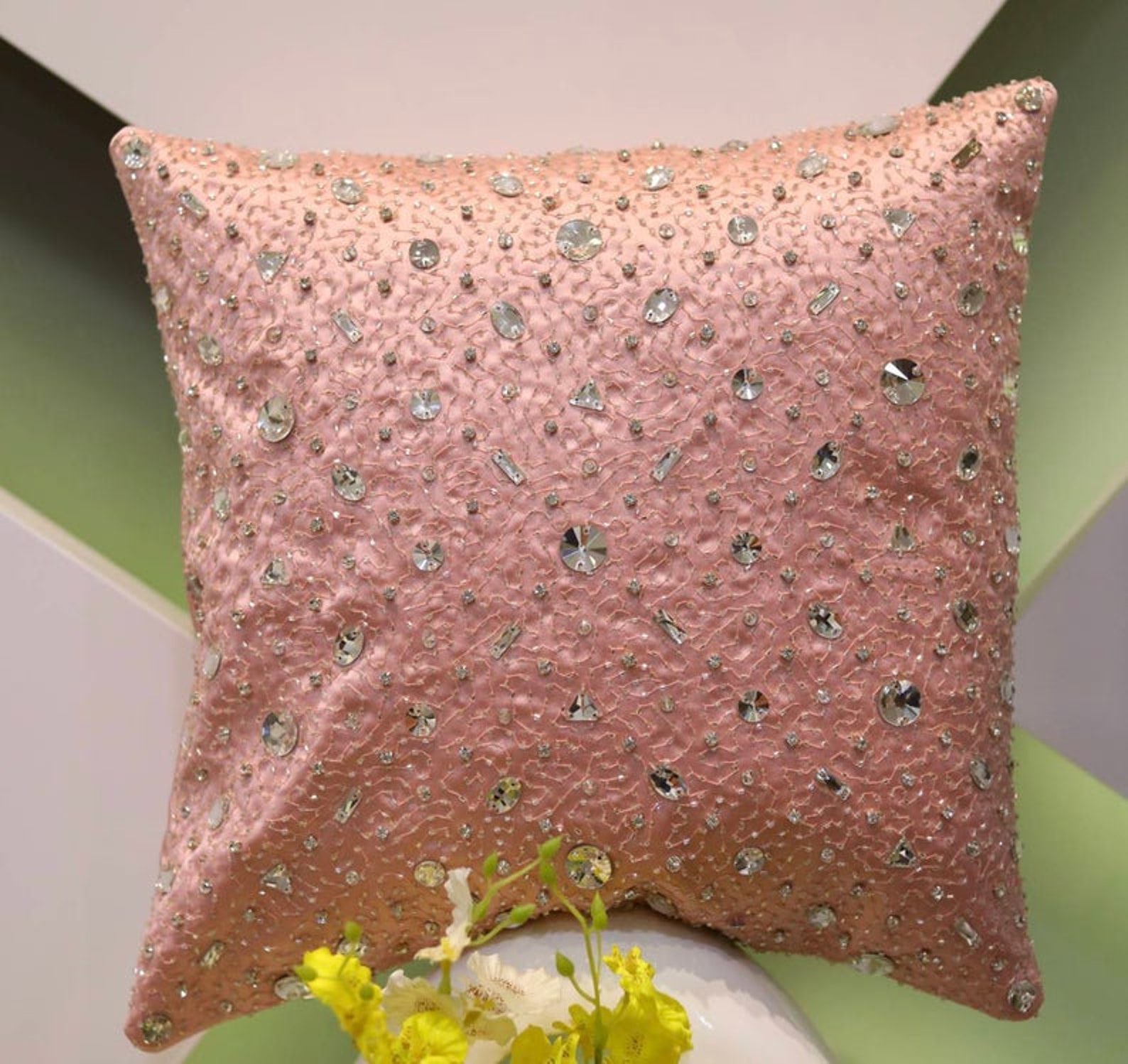 Kristall Kissenhülle Luxuriöse Moderne Kissenhülle | Etsy