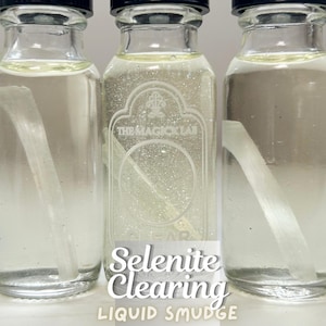 Selenite Clearing Oil | Liquid Smudge for Space, Energy & Spiritual Purification