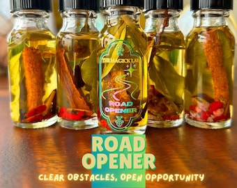 Aceite Abre Caminos - Luna Nueva en Leo Cargada / Abre Nuevos Caminos