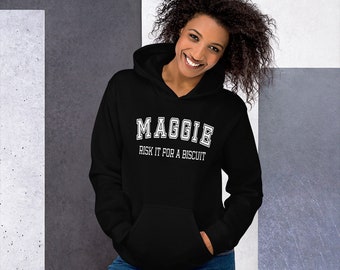 Maggie Risk it for a Biscuit Apex Legends Inspired Hoodie I Great for Gamers