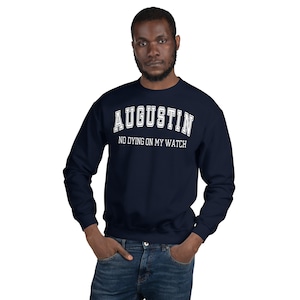Baptiste Augustin No Dying On My Watch Op Overwatch geïnspireerd unisex-sweater, ideaal voor gamers