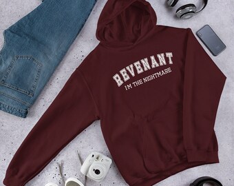 Felpa con cappuccio unisex ispirata a Revenant I'm the Nightmare Apex Legends