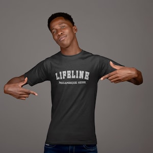Lifeline Mozambique Here Apex Legends Inspired Unisex T Shirt l Great Gift for Gamer