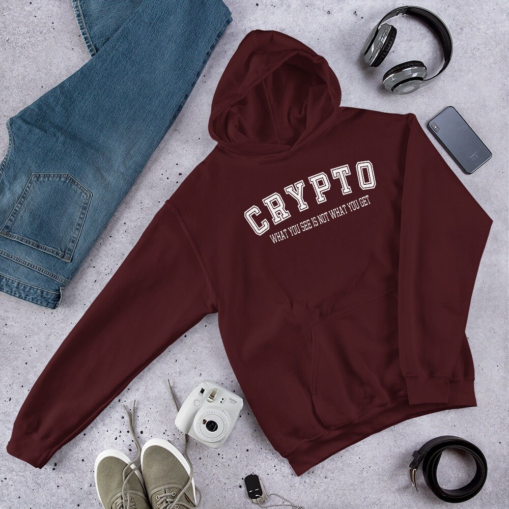 Crypto What You See Is Not What You Get Apex Legends Inspired Unisex Hoodie