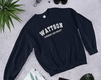 Wattson Charged and Ready, op Apex Legends geïnspireerde unisex-sweater l Geweldig cadeau voor gamer