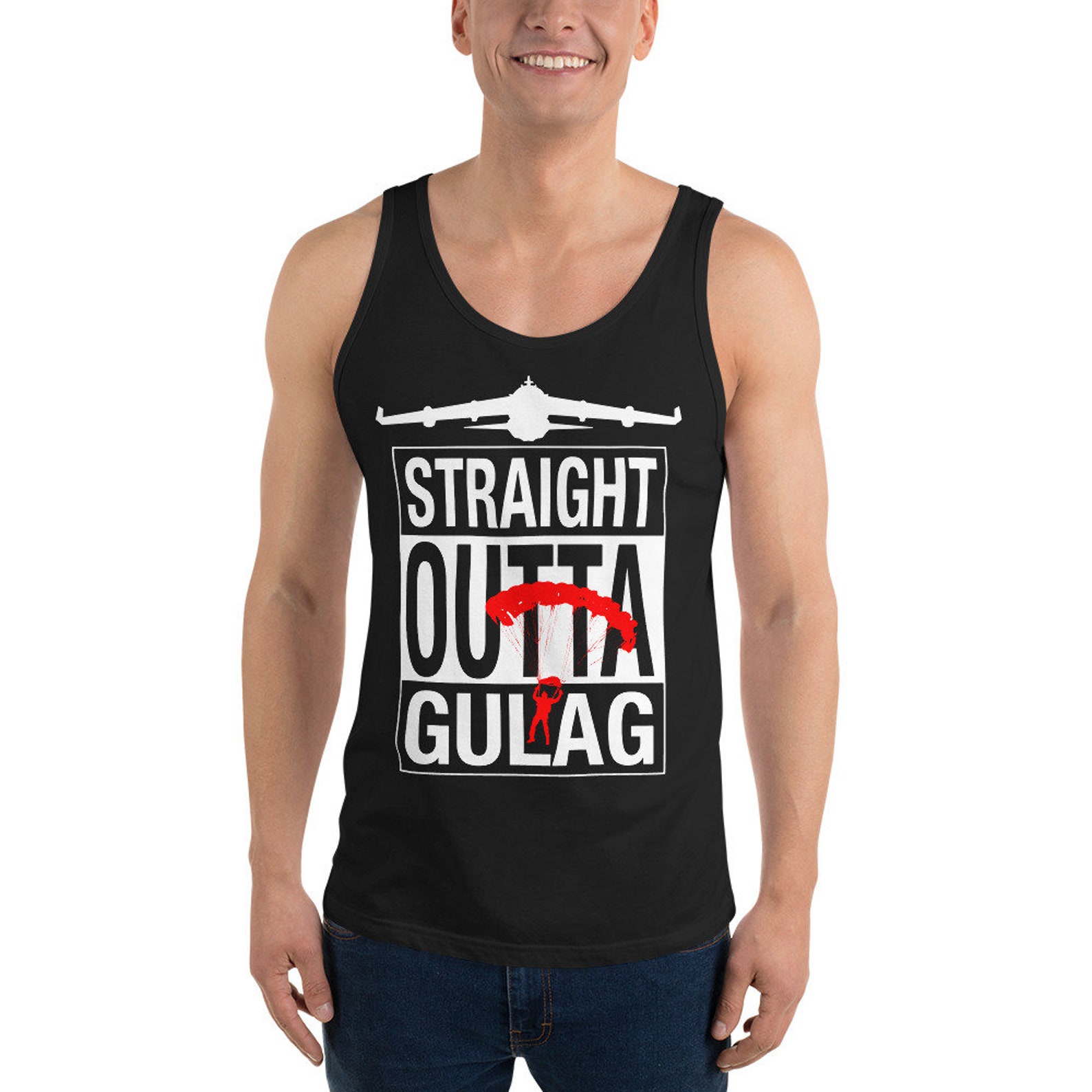 Straight Outta Gulag Warzone Gaming Unisex Tank Top Funny - Etsy UK