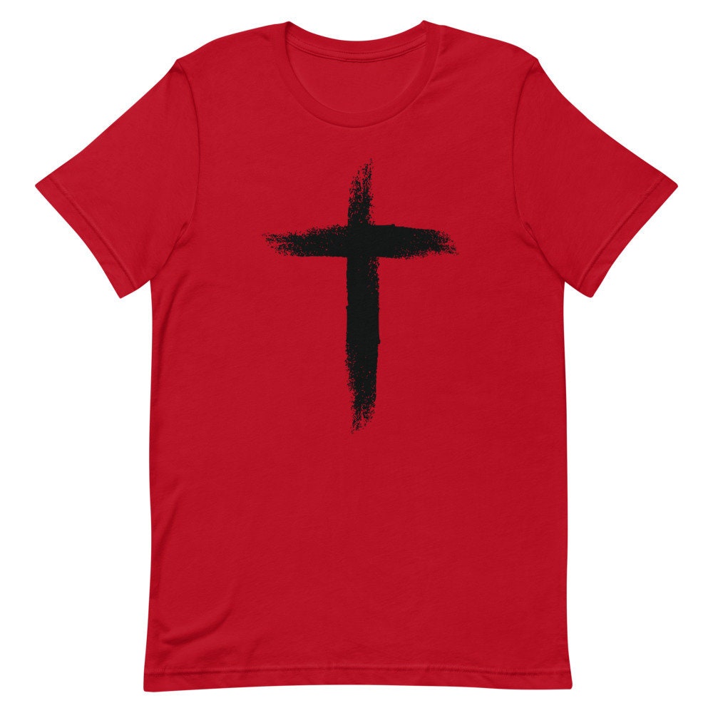 Christian cross t shirt Cross t shirt. Jesus shirt Christian | Etsy